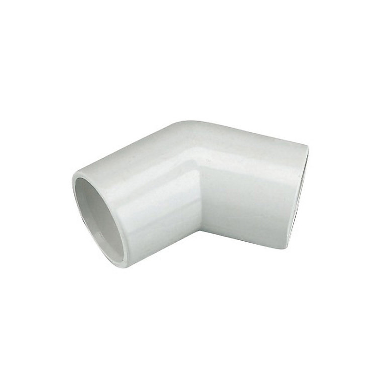 PACK OF 10 FLOPLAST 21.5MM OVERFLOW EQUAL TEE WHITE SOLVENT WELD 