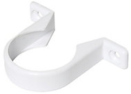 FloPlast White Solvent weld Waste pipe Clip (Dia)32mm, Pack of 3