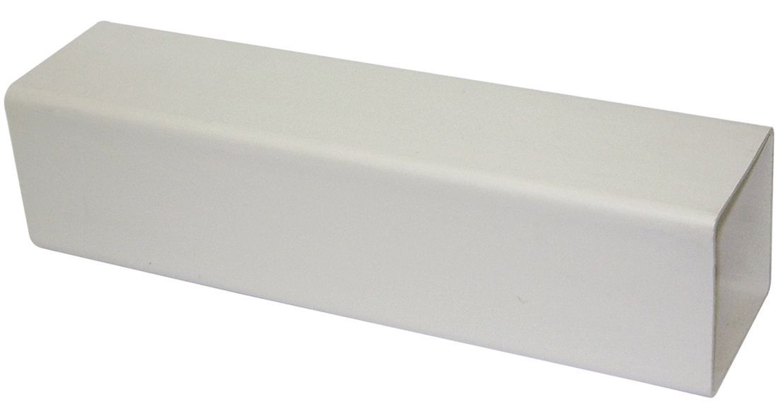 Product image for Square Downpipe 2.5 Pipe White 65mm