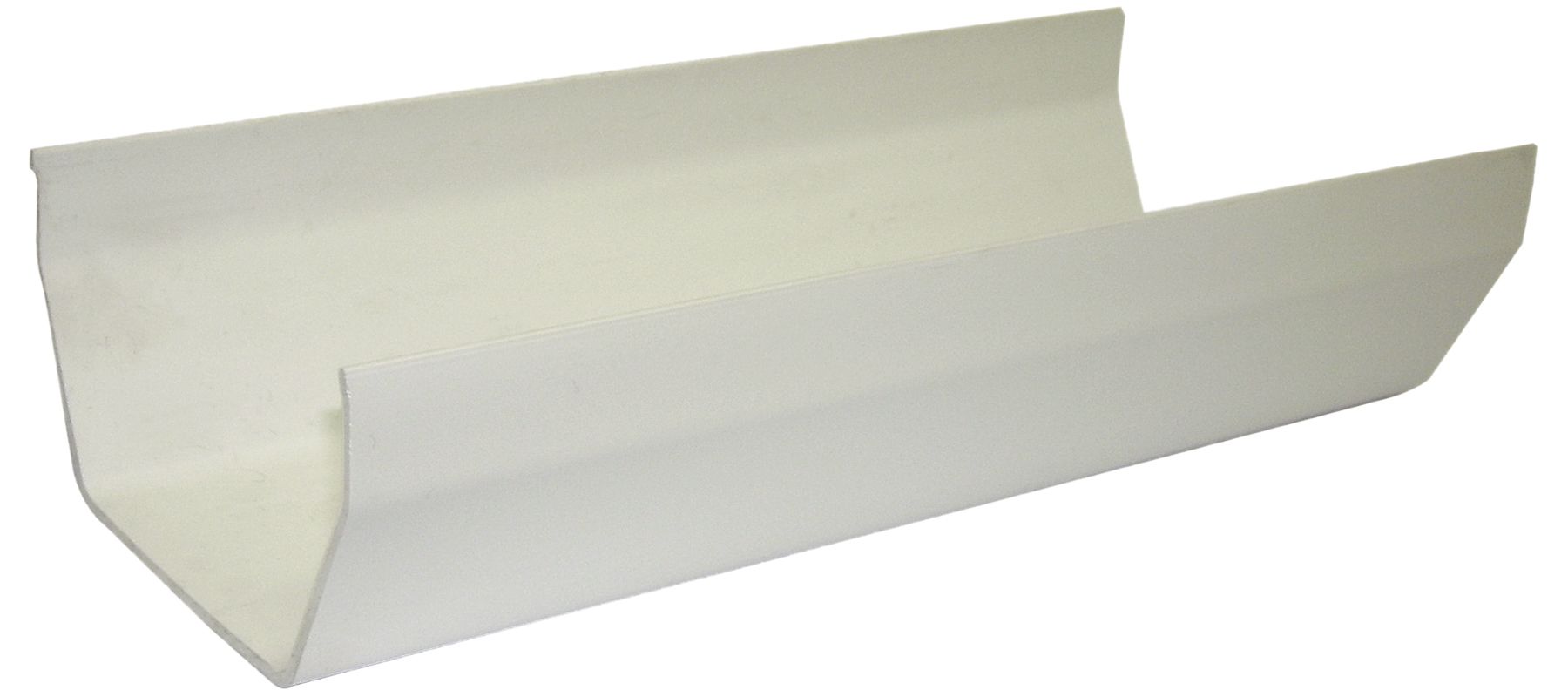 FloPlast White Square Gutter length (L)2m (Dia)114mm