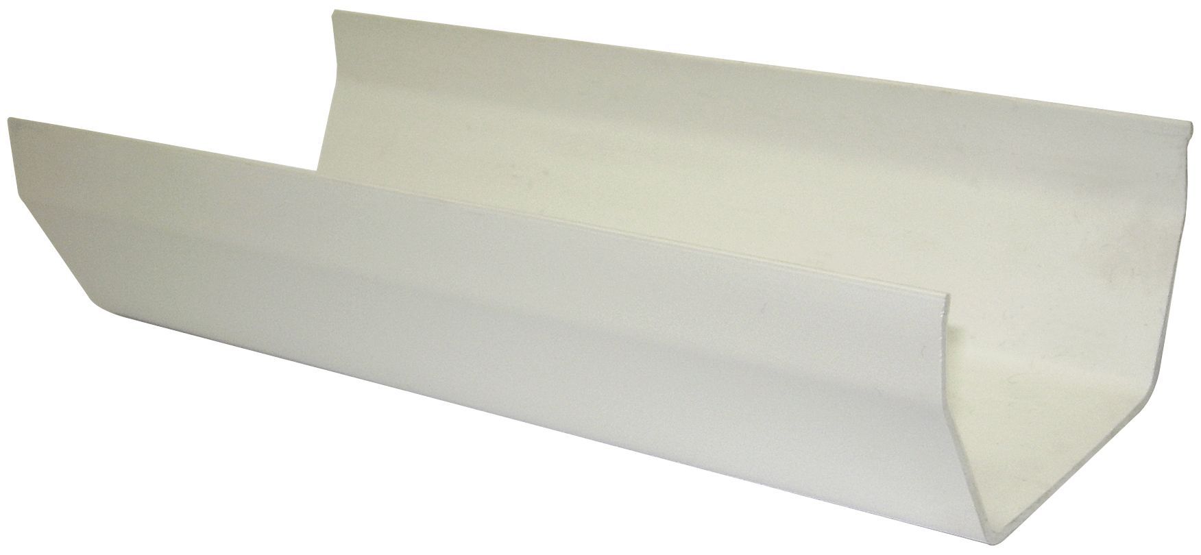 FloPlast White Square Gutter length (L)3m (Dia)114mm