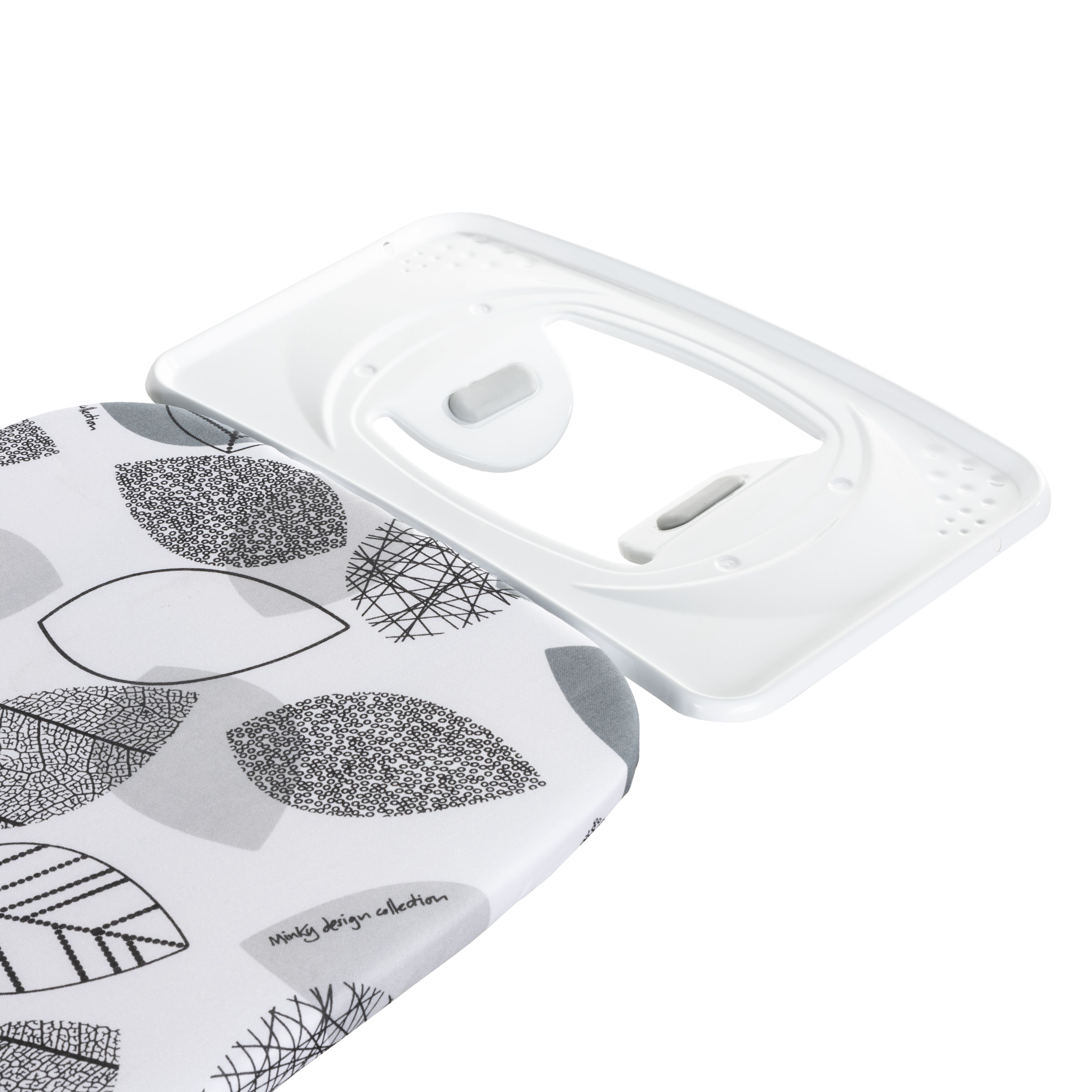 Floral Grey & white Ironing board (L)114cm (W)38cm
