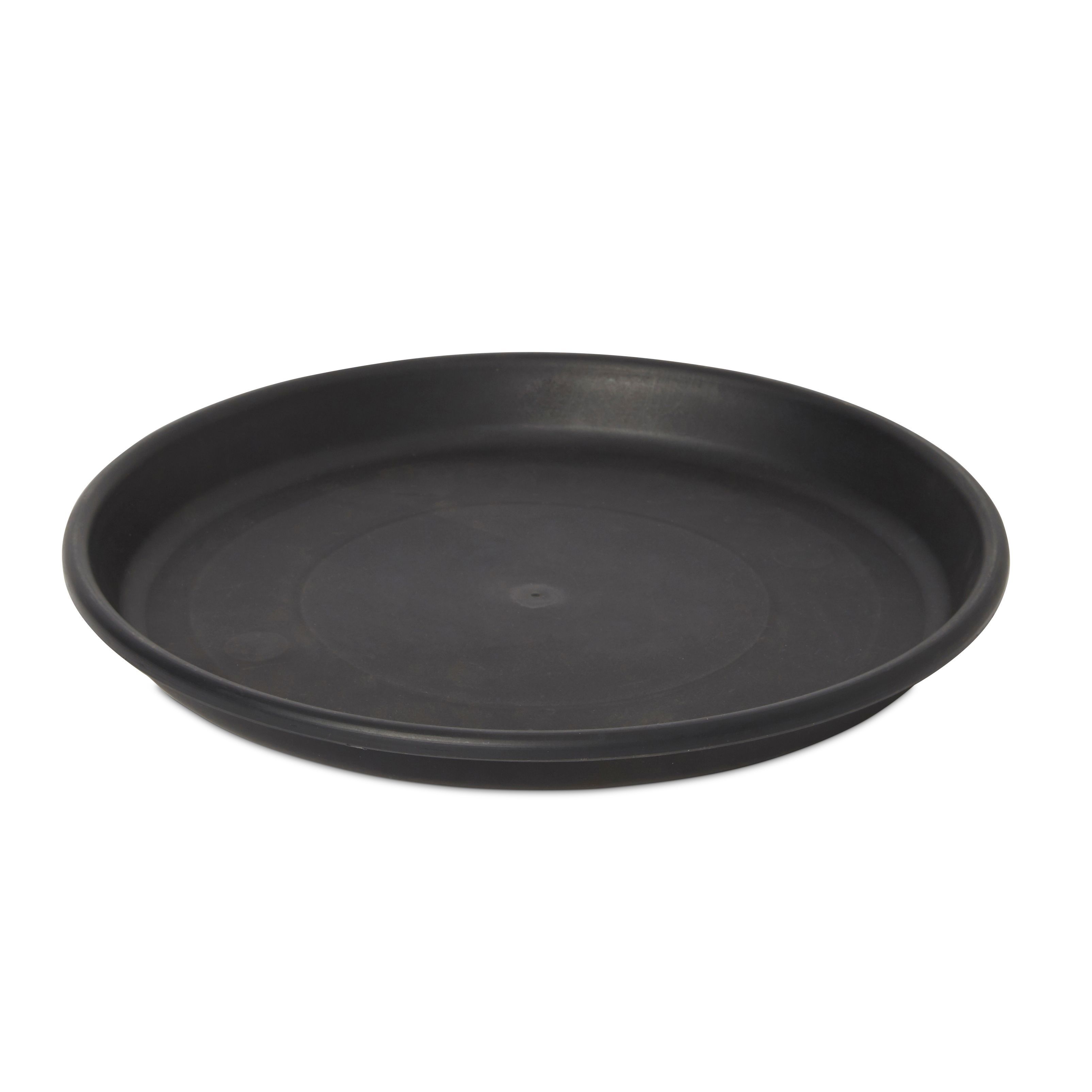 Florus Black Bell pot Saucer (Dia)29cm