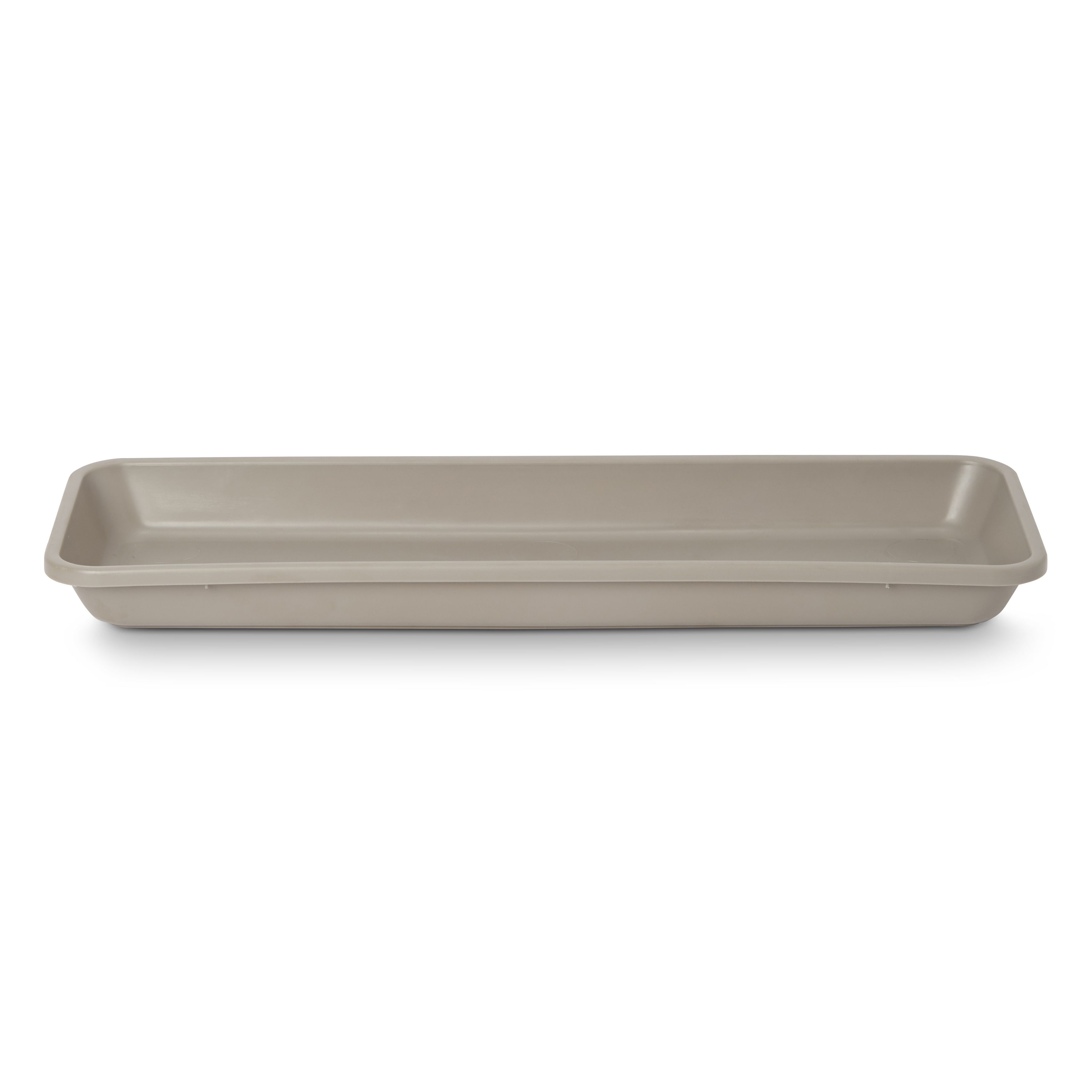 Florus Taupe 40cm bell trough Saucer