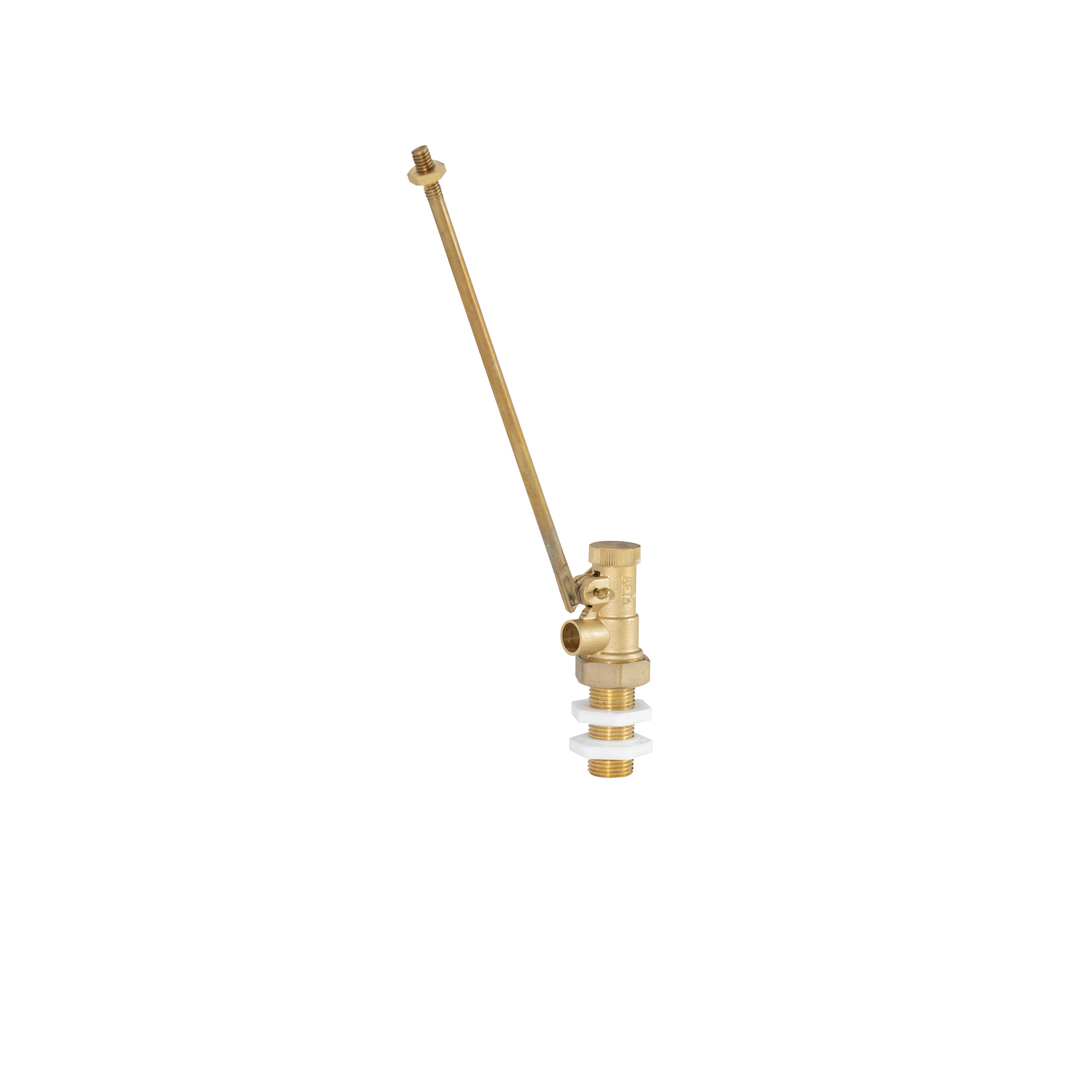 Fluidmaster Brass Float valve Side entry ½" DIY at B&Q