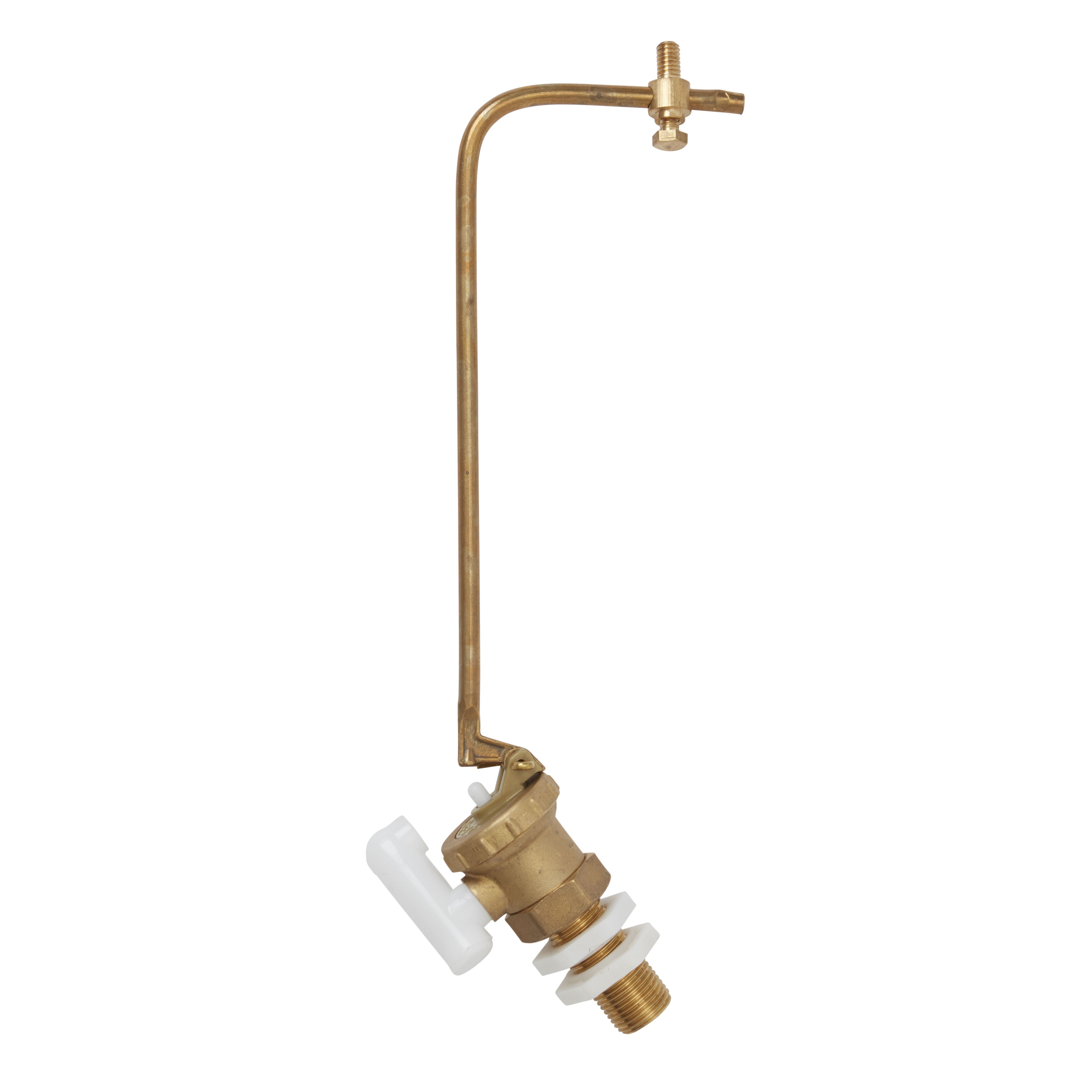 Fluidmaster Brass Float valve Side entry ½" DIY at B&Q
