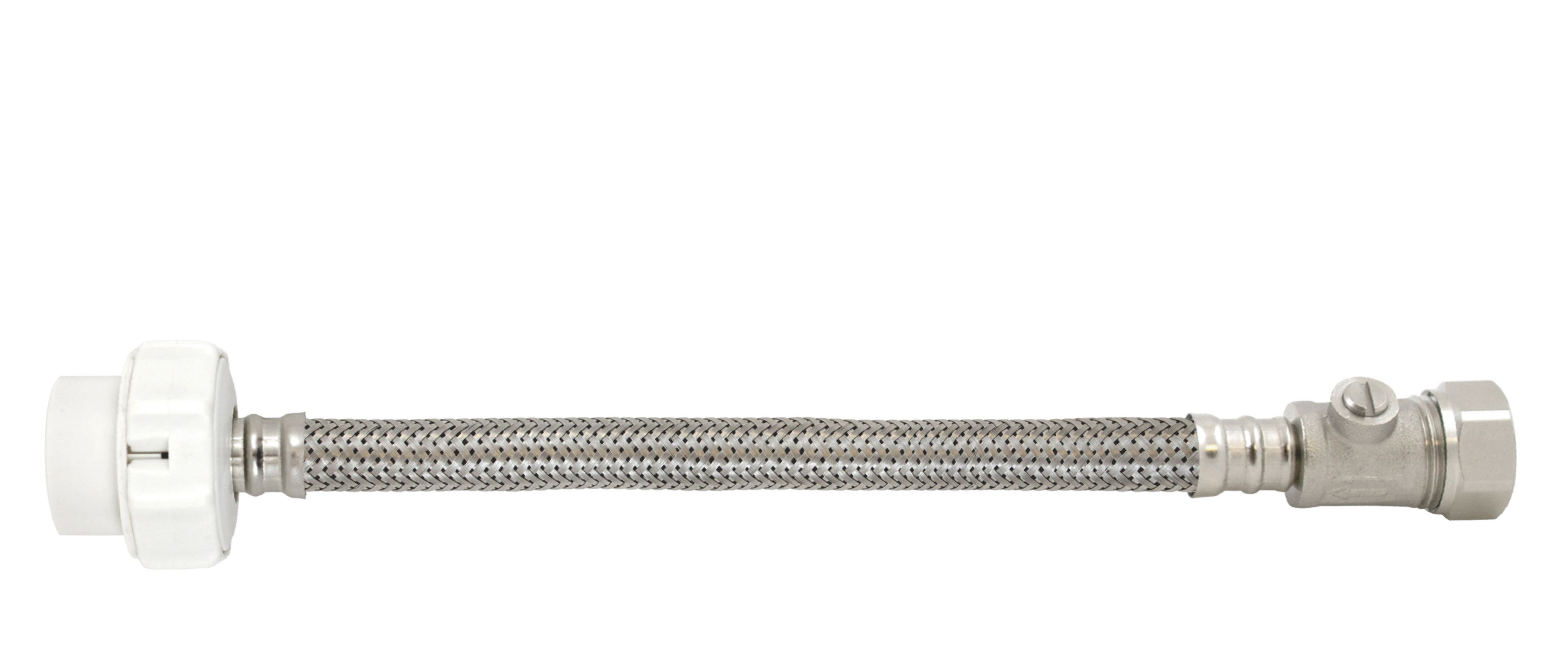 Fluidmaster Compression Tap connector 15mm x ½" (L)300mm