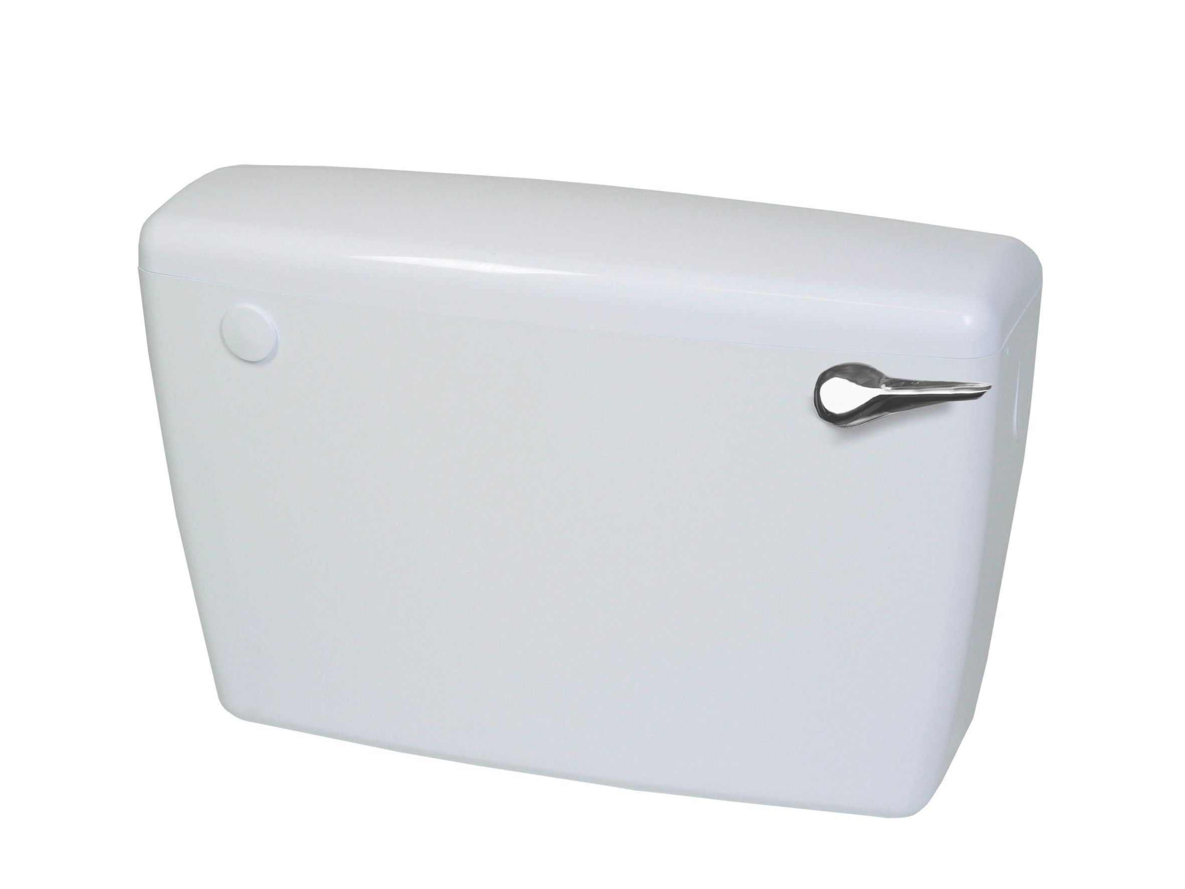 Fluidmaster White Exposed Dual Cistern (H)330mm (W)50cm (D)15.5cm