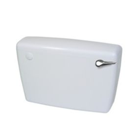 Fluidmaster White Exposed Dual Cistern (H)330mm (W)50cm (D)15.5cm