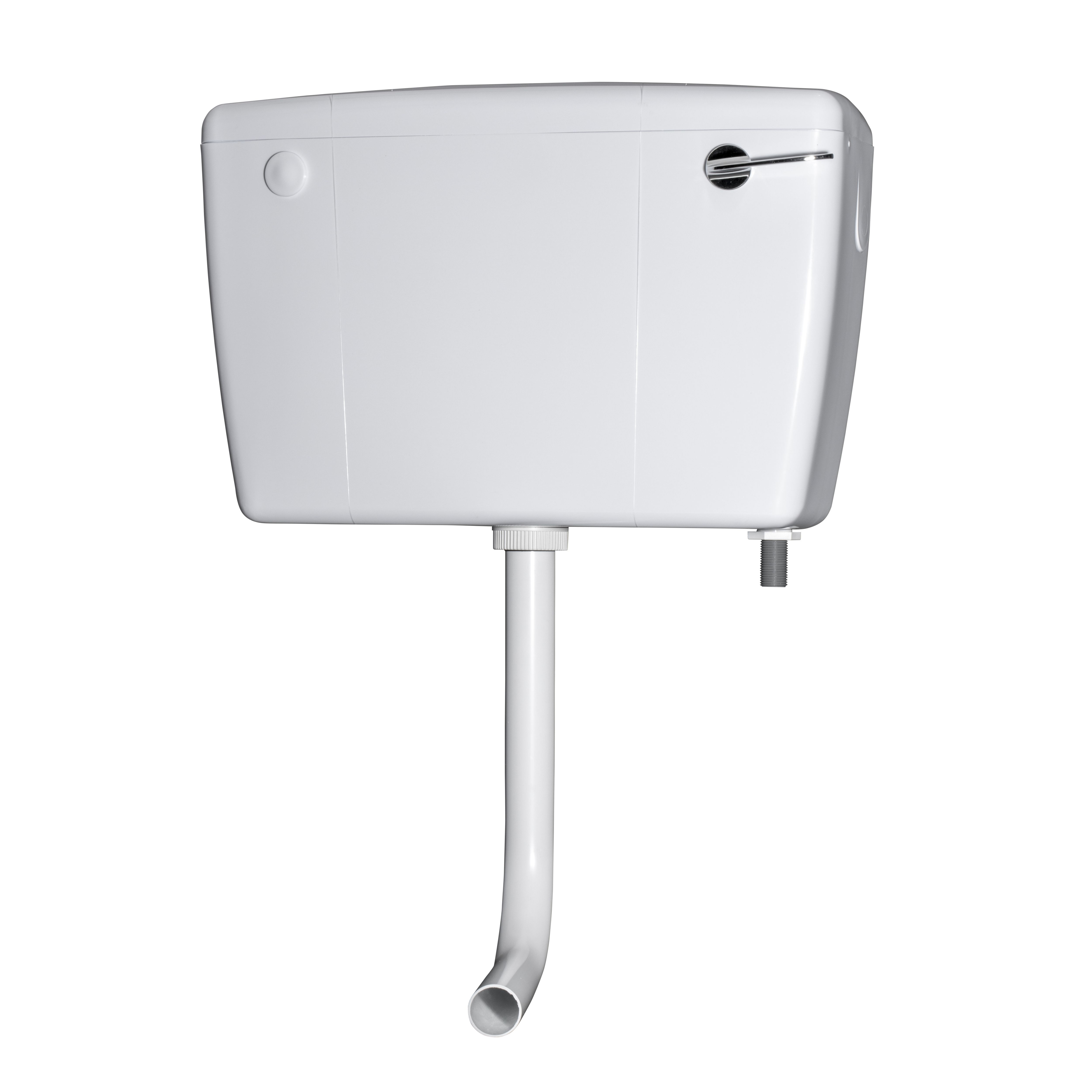 Fluidmaster White Exposed Dual Cistern (H)33cm (W)50cm (D)15.5cm