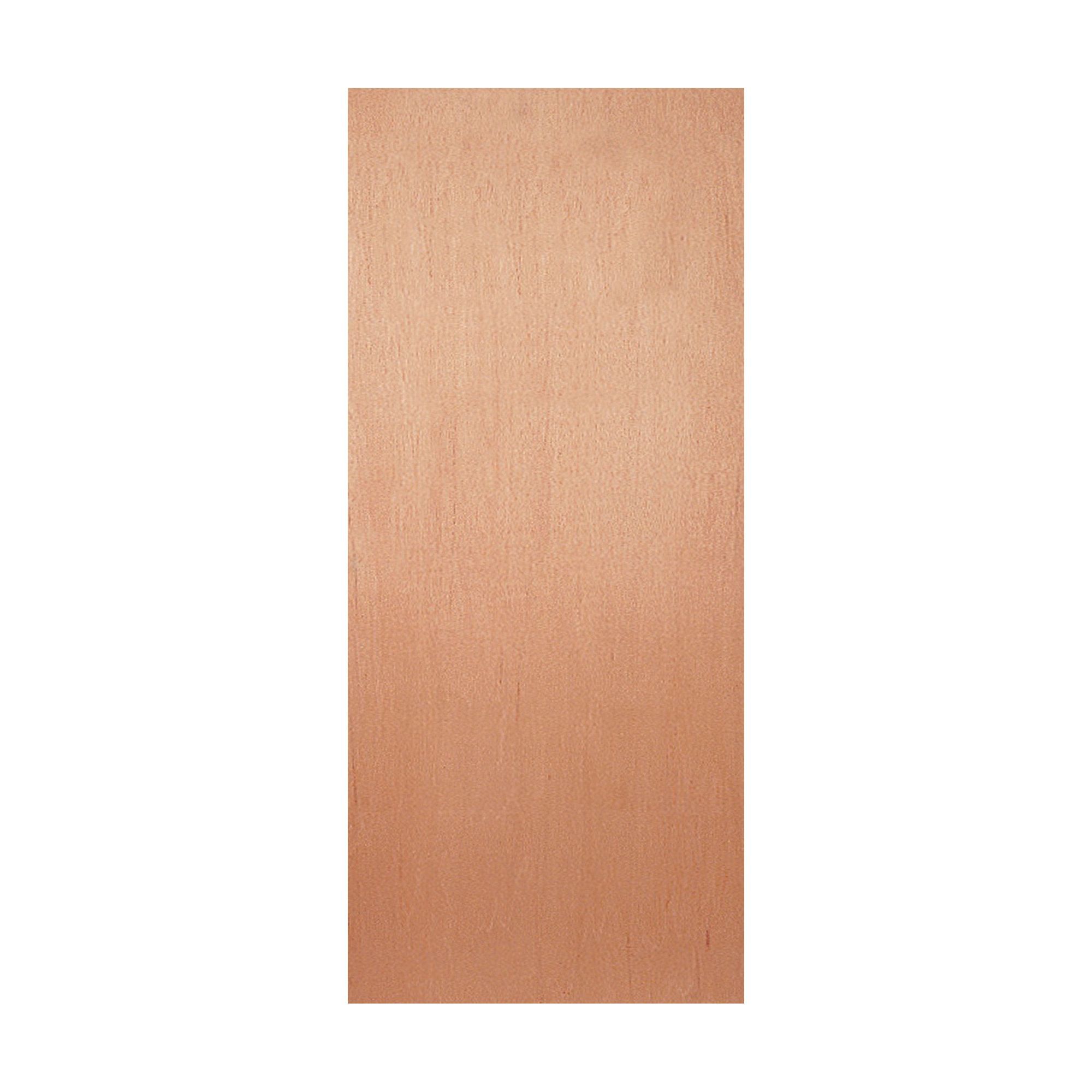 Flush Wooden External Fire door, (H)1981mm (W)762mm