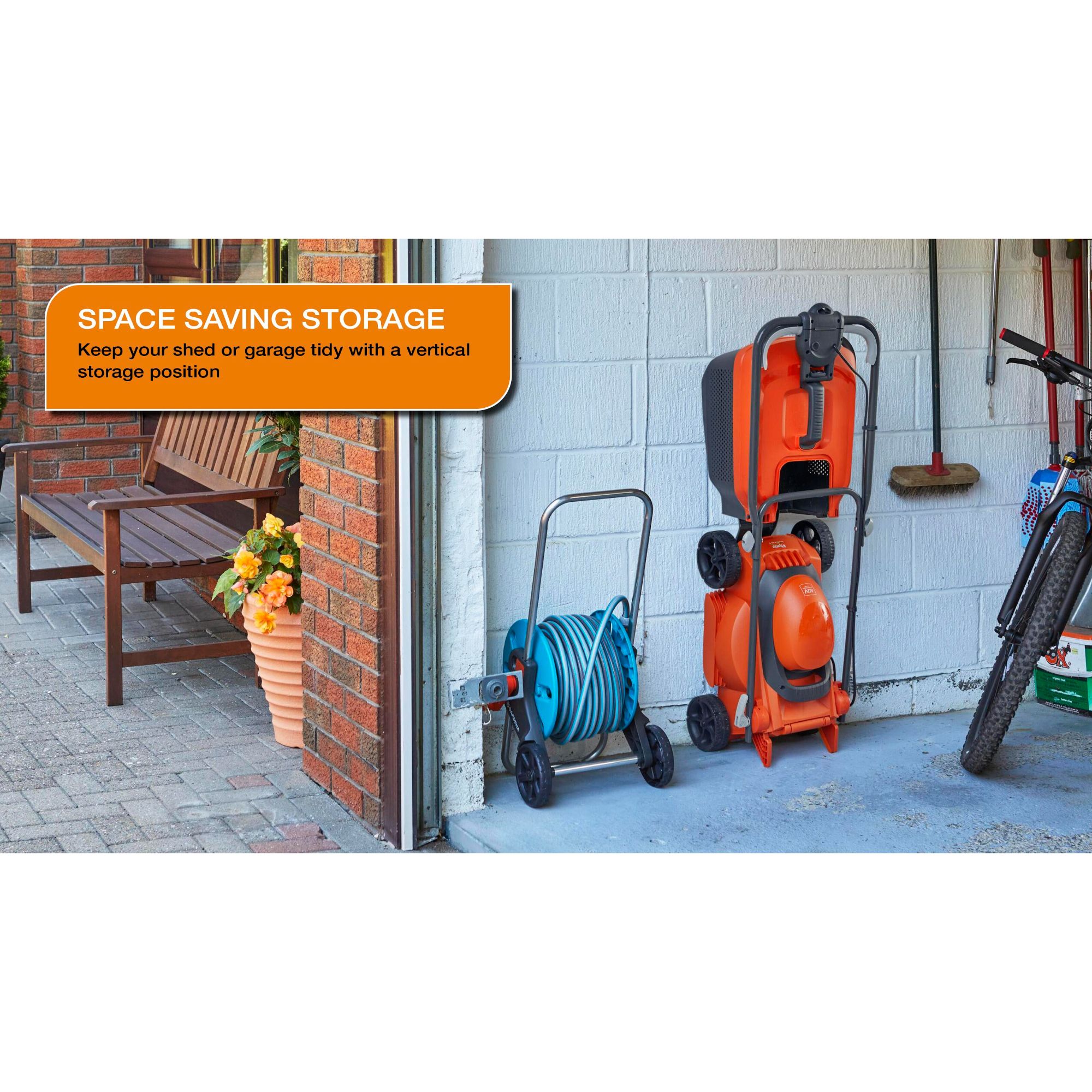 Flymo Battery Rotary Lawnmower 40V Cordless 30cm Push Lawnmower ...