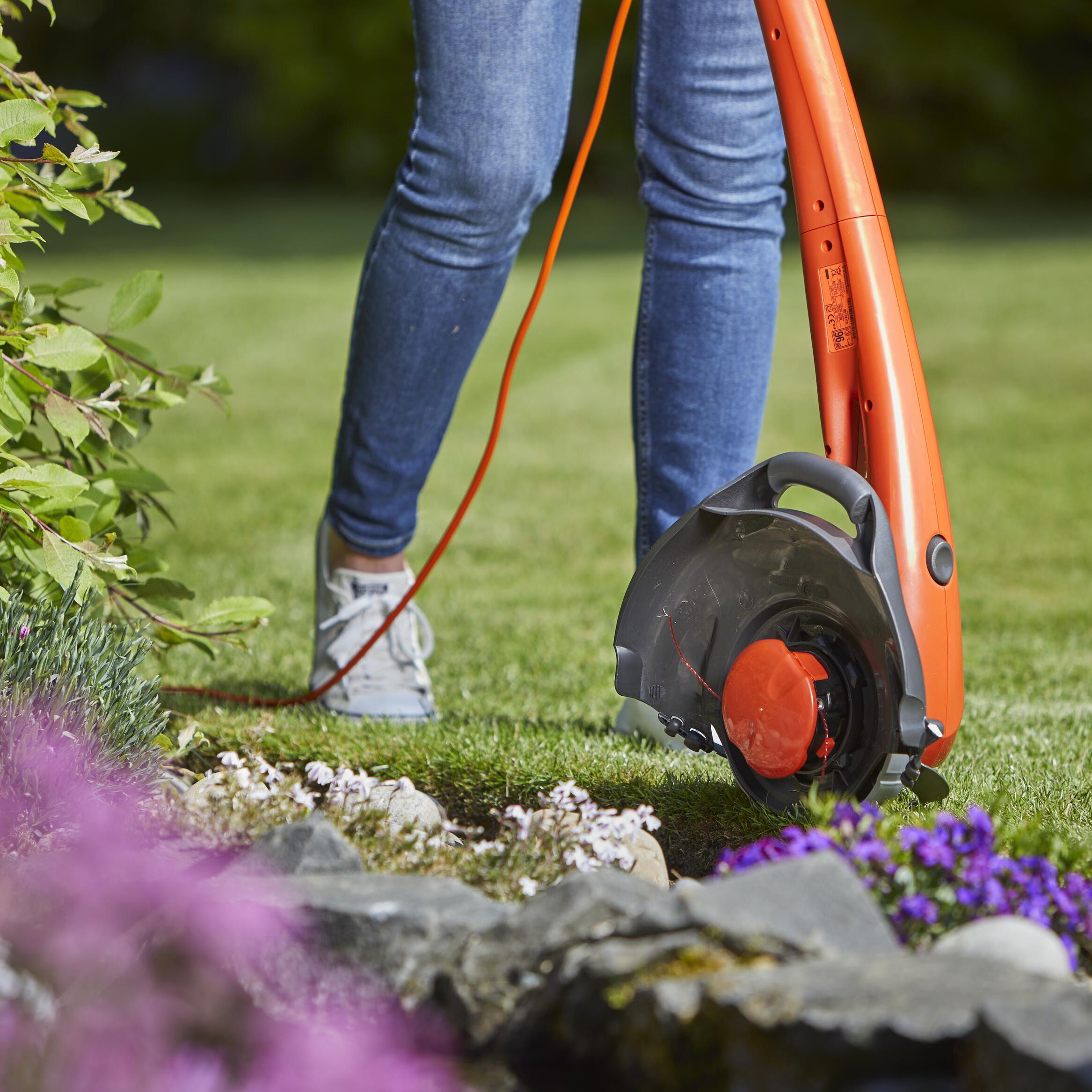 Original Flymo Contour Power + 700 EIT300 Ersatz-Futterstation – Nur Für Single-Line Trimmer
