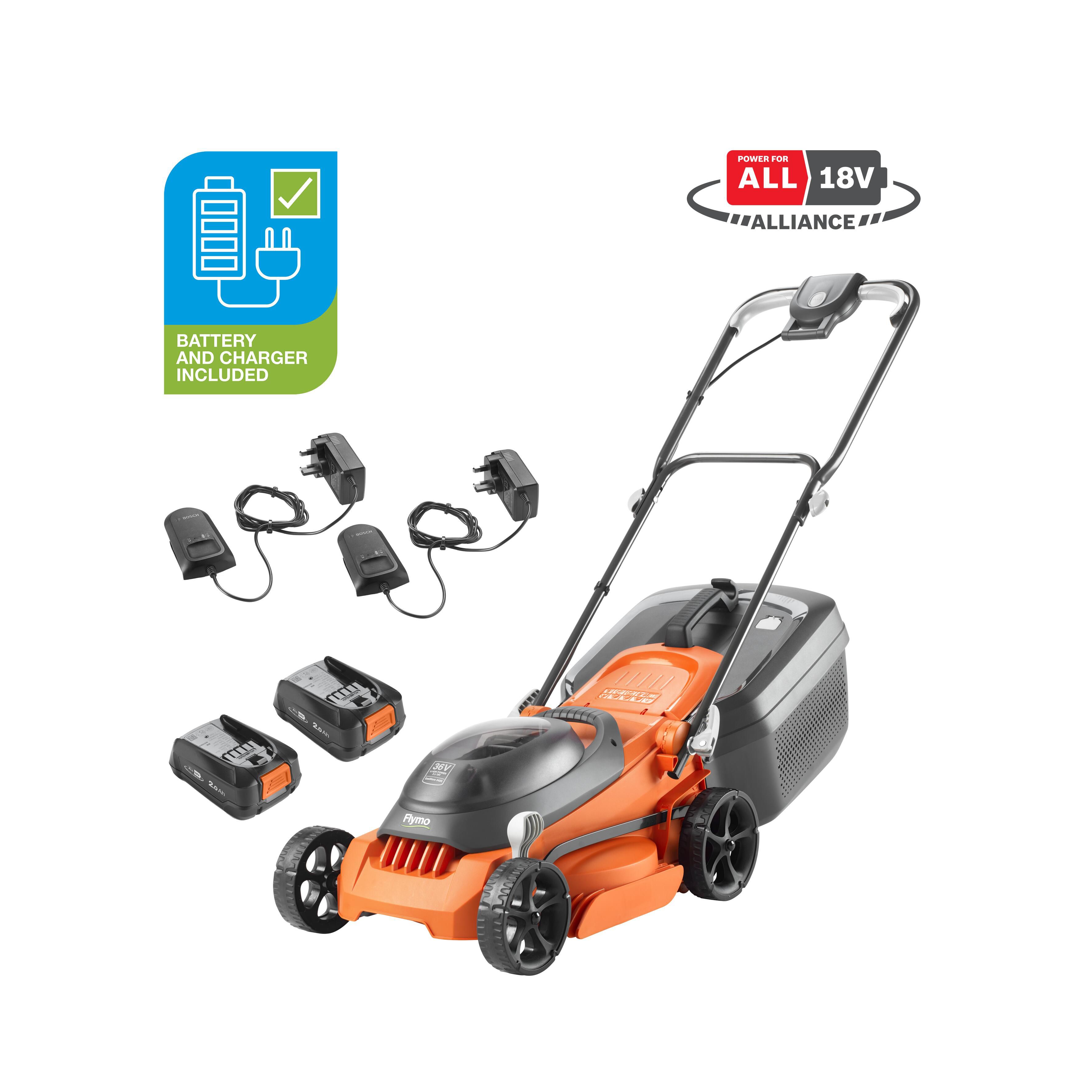 Flymo cordless deals strimmer b&q