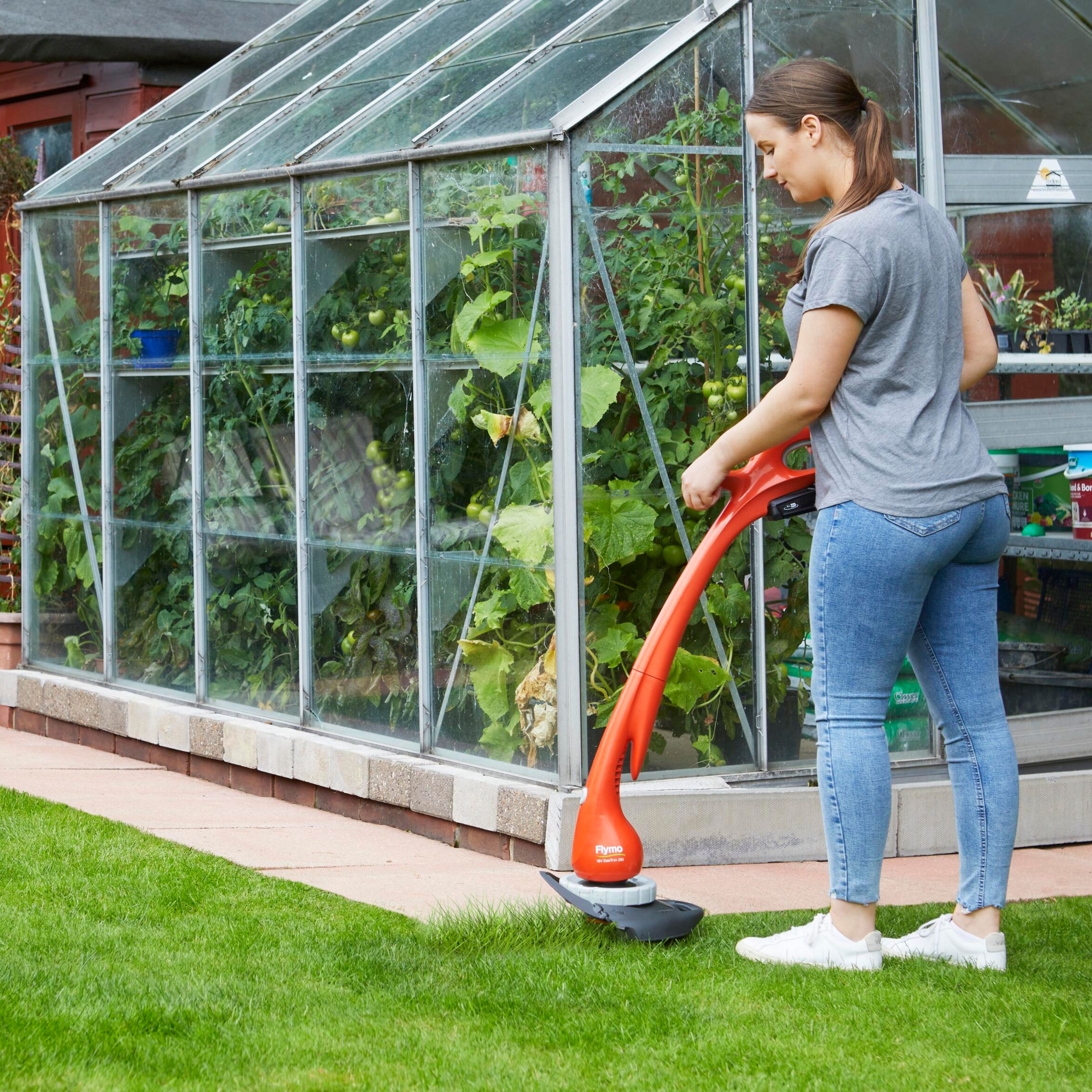 B&q flymo cordless strimmer deals