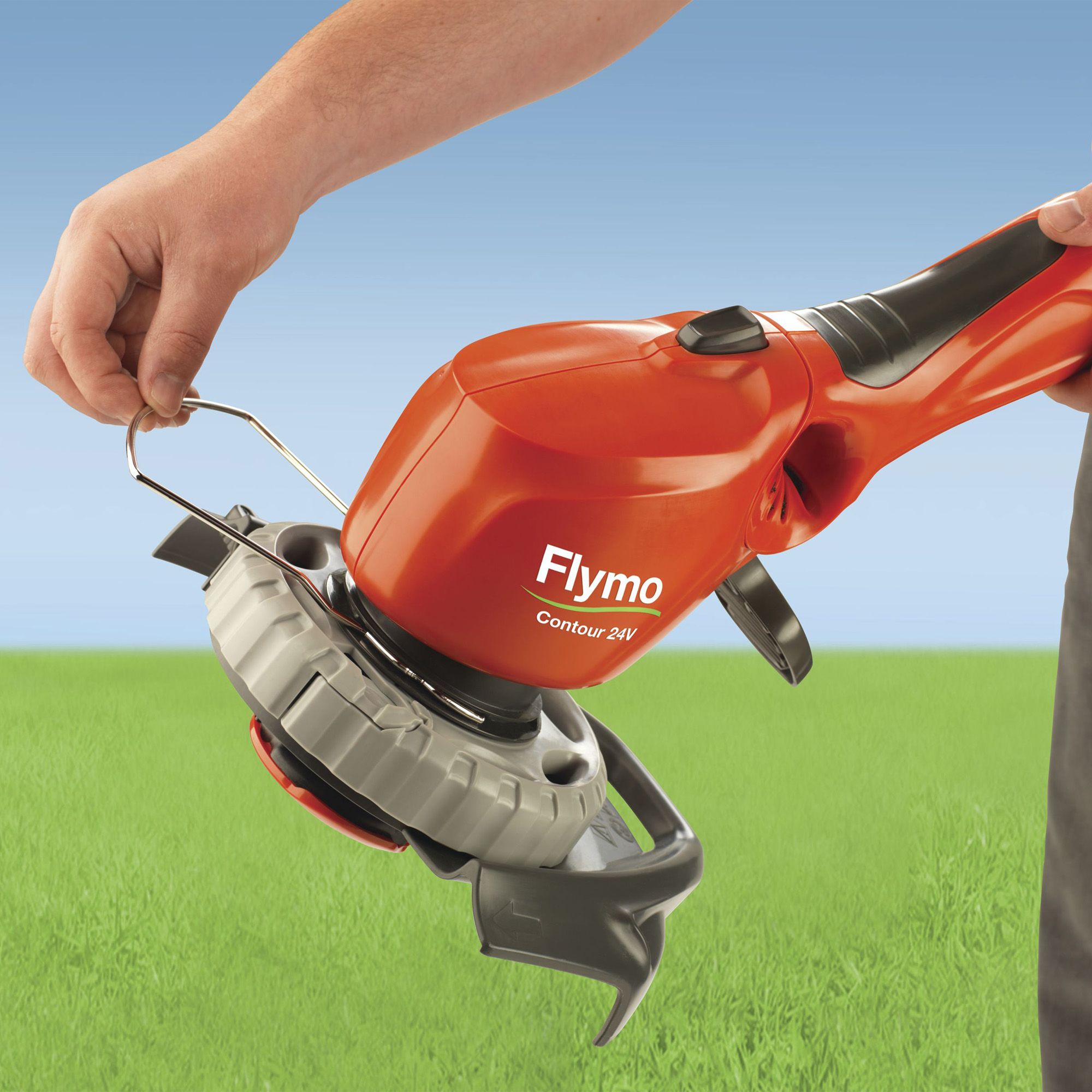 flymo simplitrim cordless grass trimmer