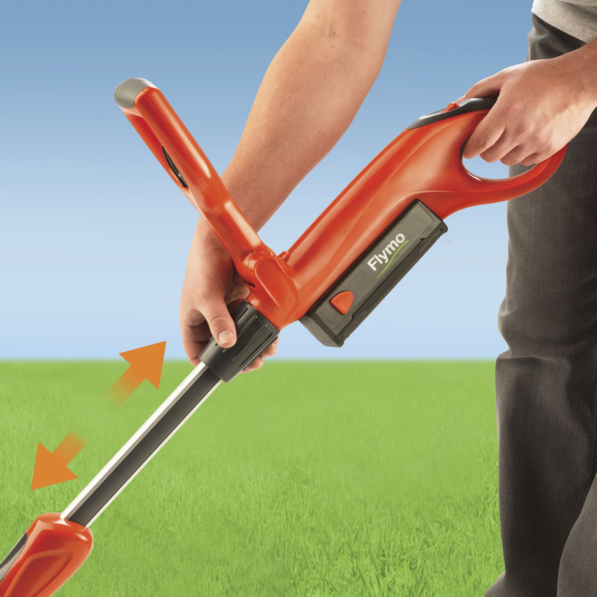 flymo contour cordless strimmer