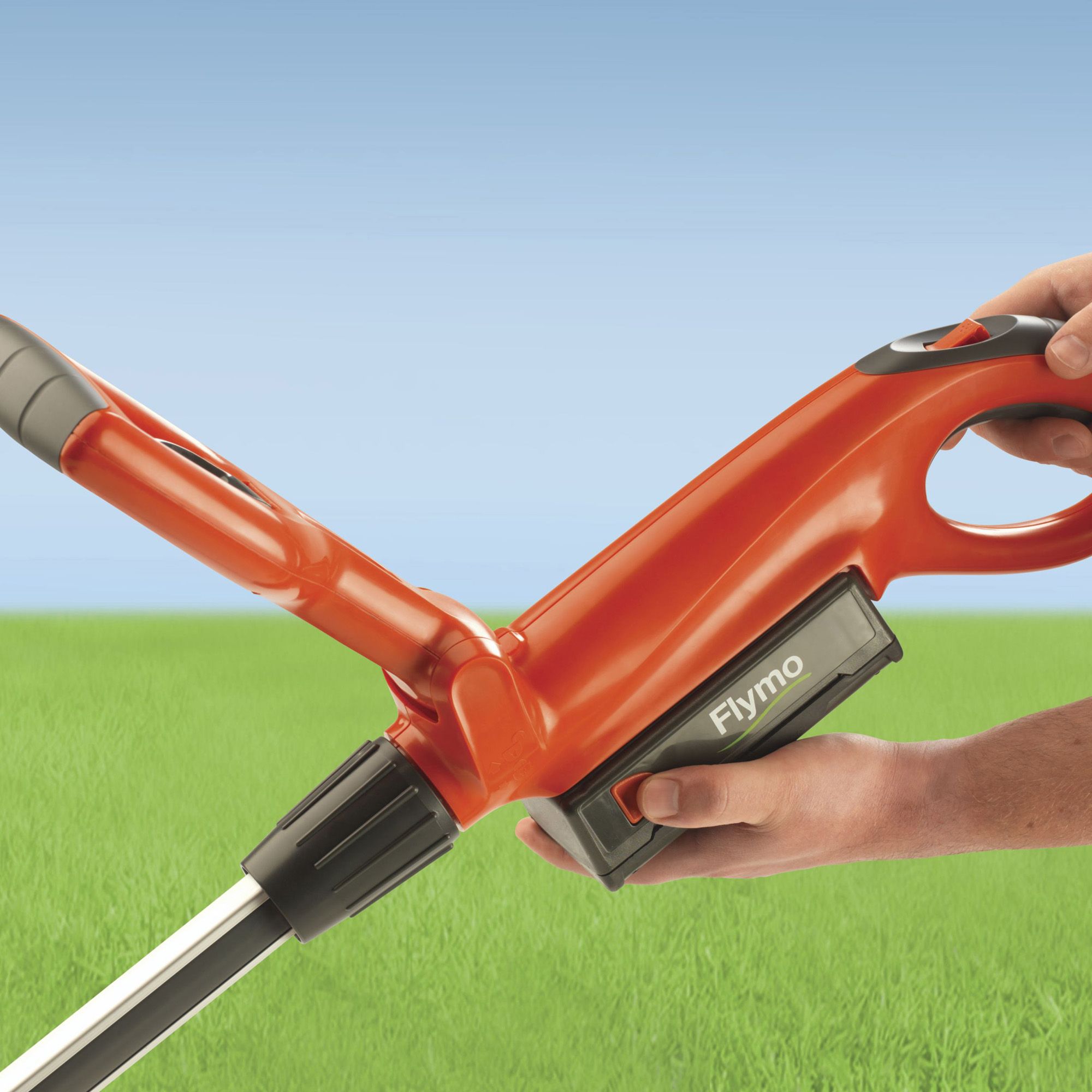 flymo contour cordless strimmer