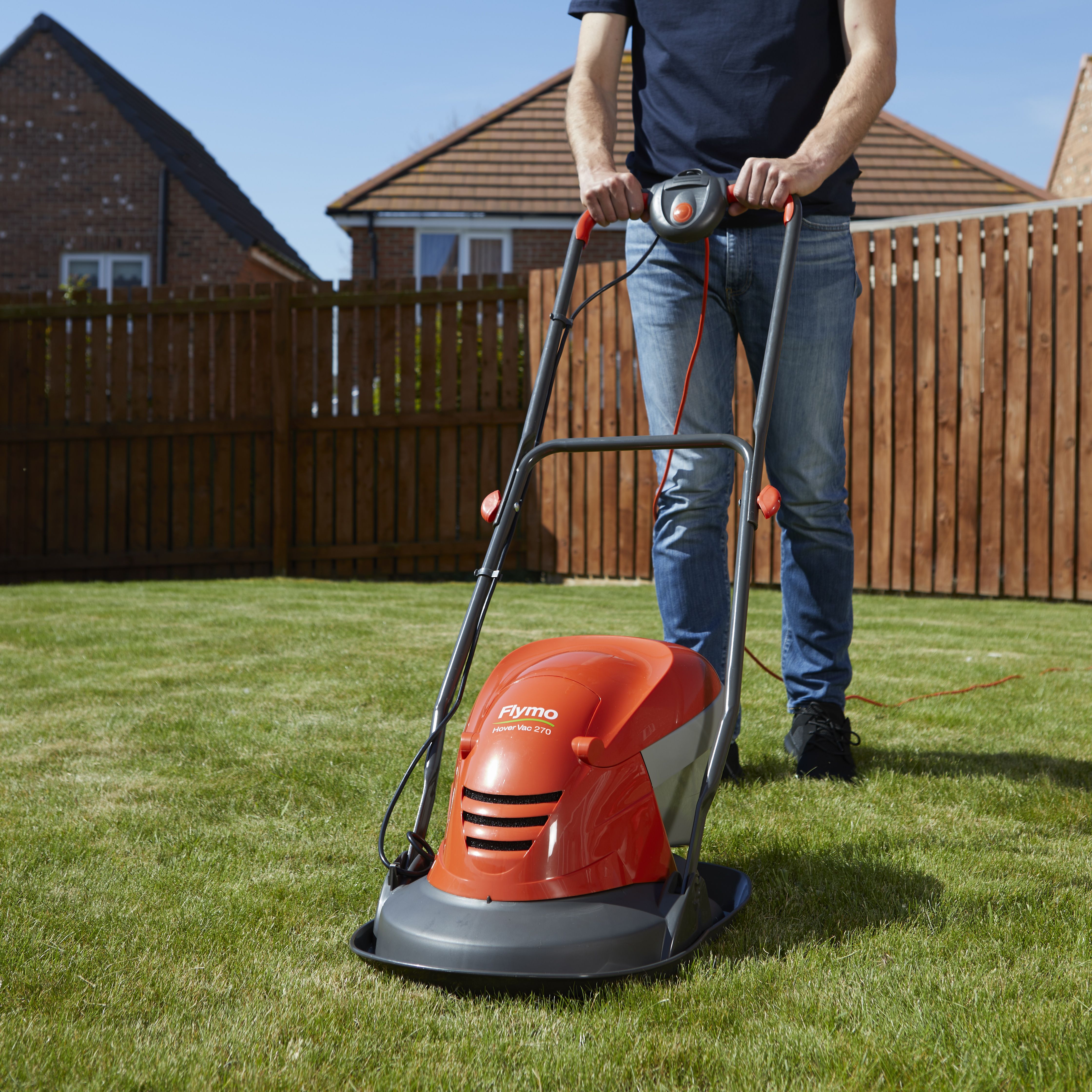 Small hover mower online b&q