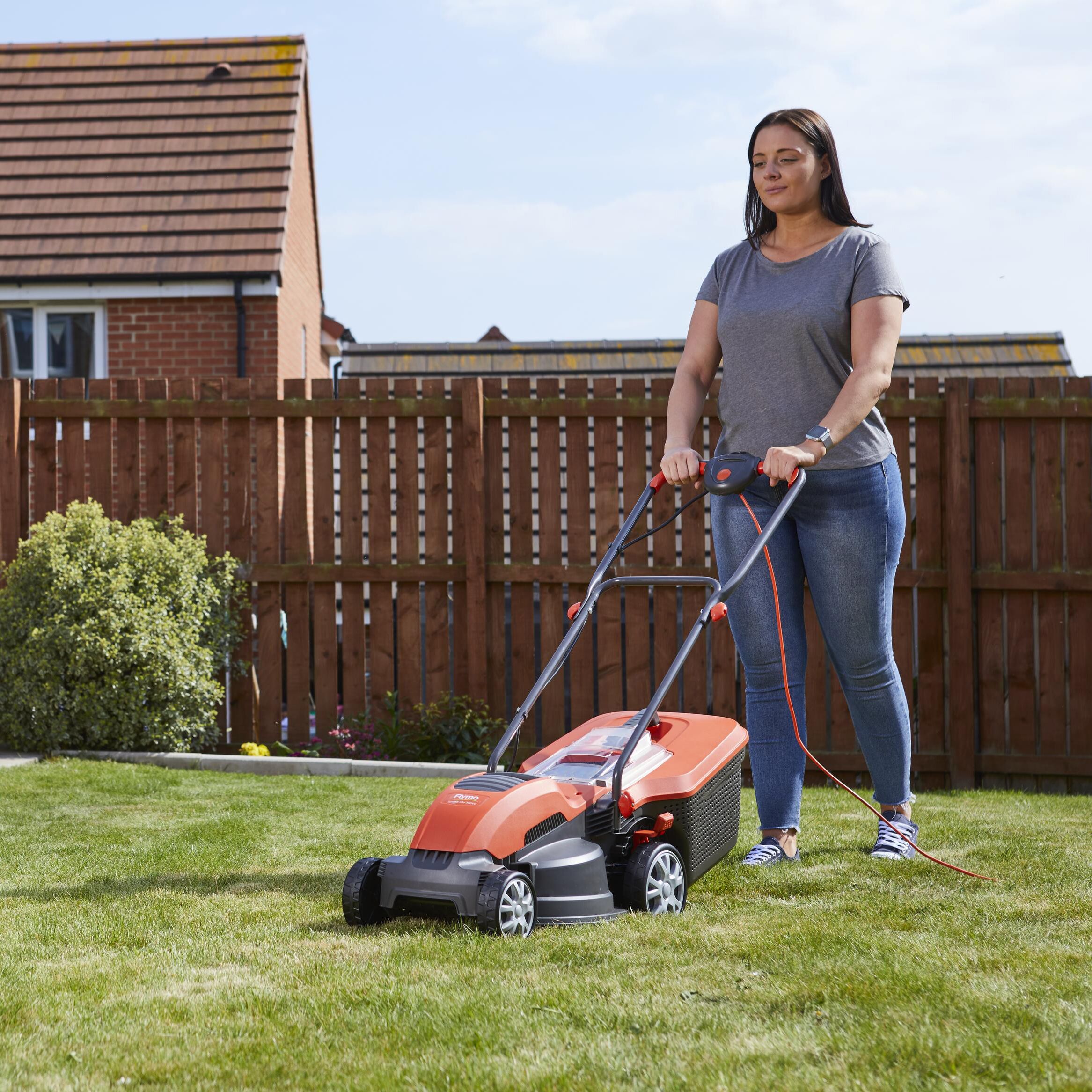 B&q lawnmowers flymo sale