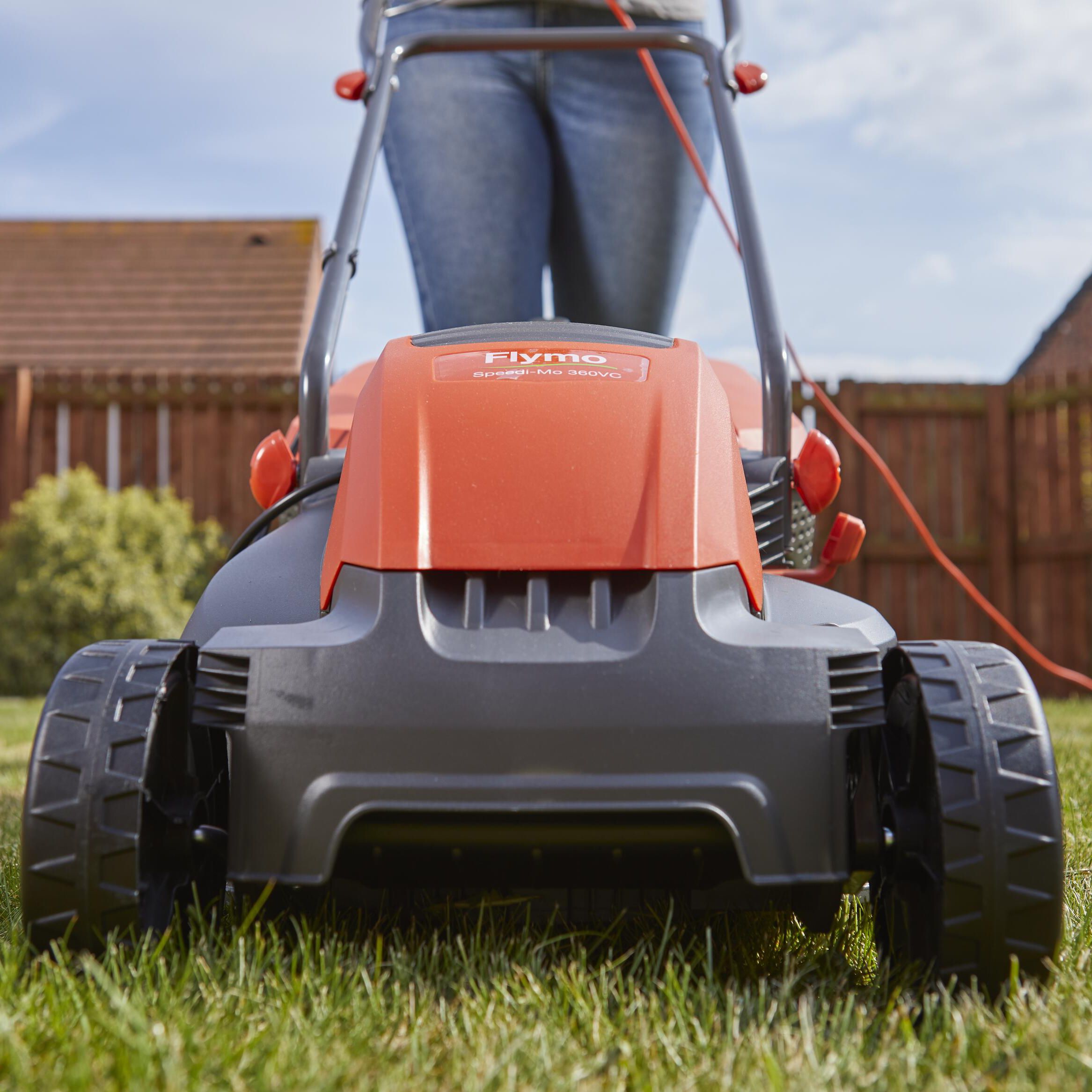 Flymo Speedi Mo Corded Rotary Lawnmower DIY at B Q