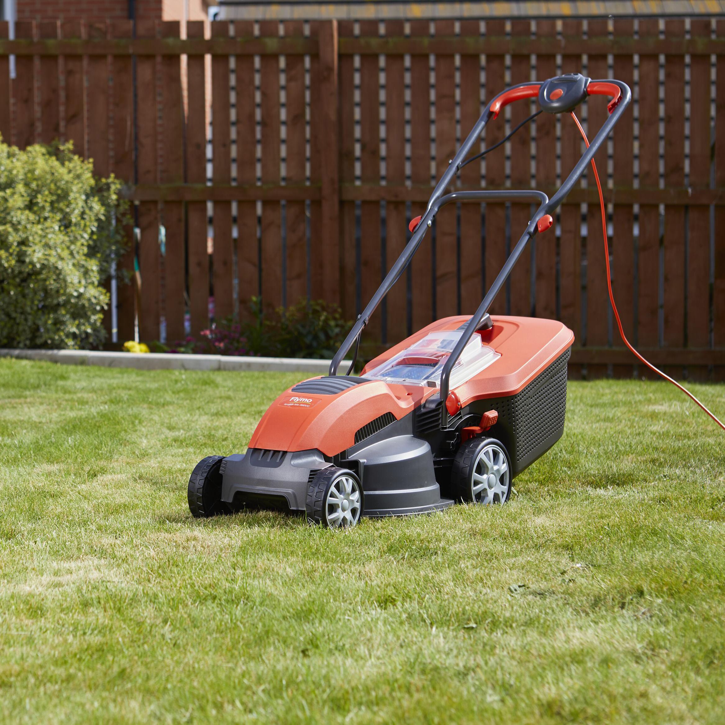 Electric lawnmowers online b&q