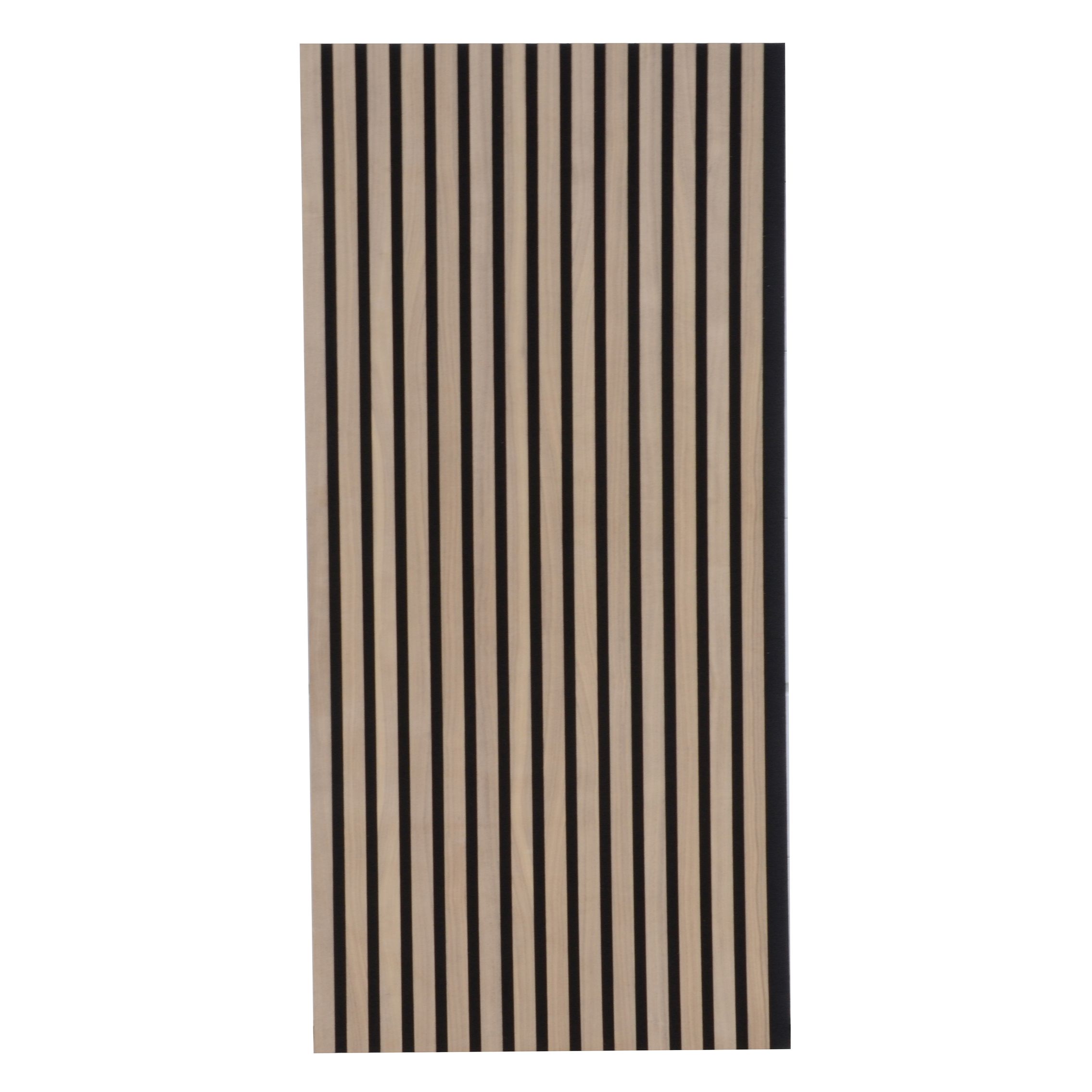 FN Acustico Brown Walnut veneer Acoustic panel (L)1195mm (W)572.5mm, 3 ...