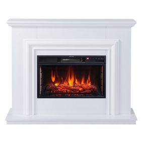Focal Point Freestanding Fireplace suites | Fires, stoves u0026 electric  heating | Bu0026Q