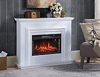 Focal Point Amersham White Fire suite