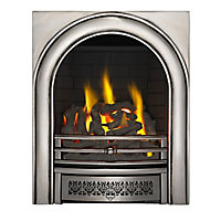Focal Point Arch Chrome effect Manual control Gas Fire