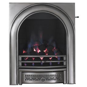 Focal Point Arch Chrome effect Slide control 3.75kW Gas Fire