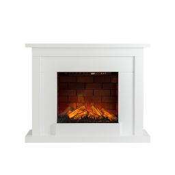 Focal Point Atherstone Brick White Fire suite