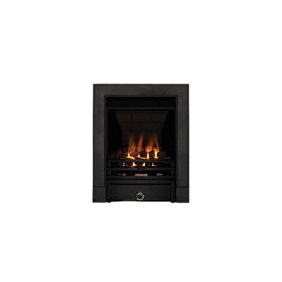 Focal Point Black & white Gas Fire suite