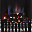 Focal Point Blenheim Black Chrome effect Gas Fire FPFBQ124