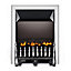 Focal Point Blenheim Black Chrome effect Rotary control knob Gas Fire