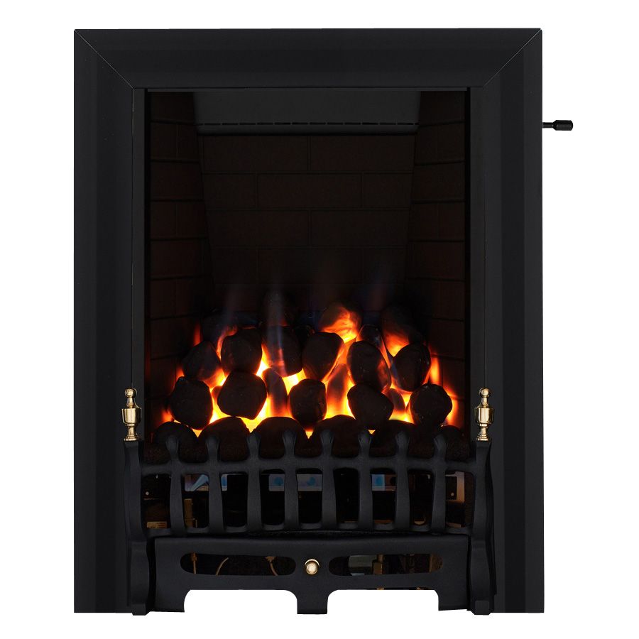 Focal Point Blenheim full depth Black Slide control 3.75kW Gas Fire