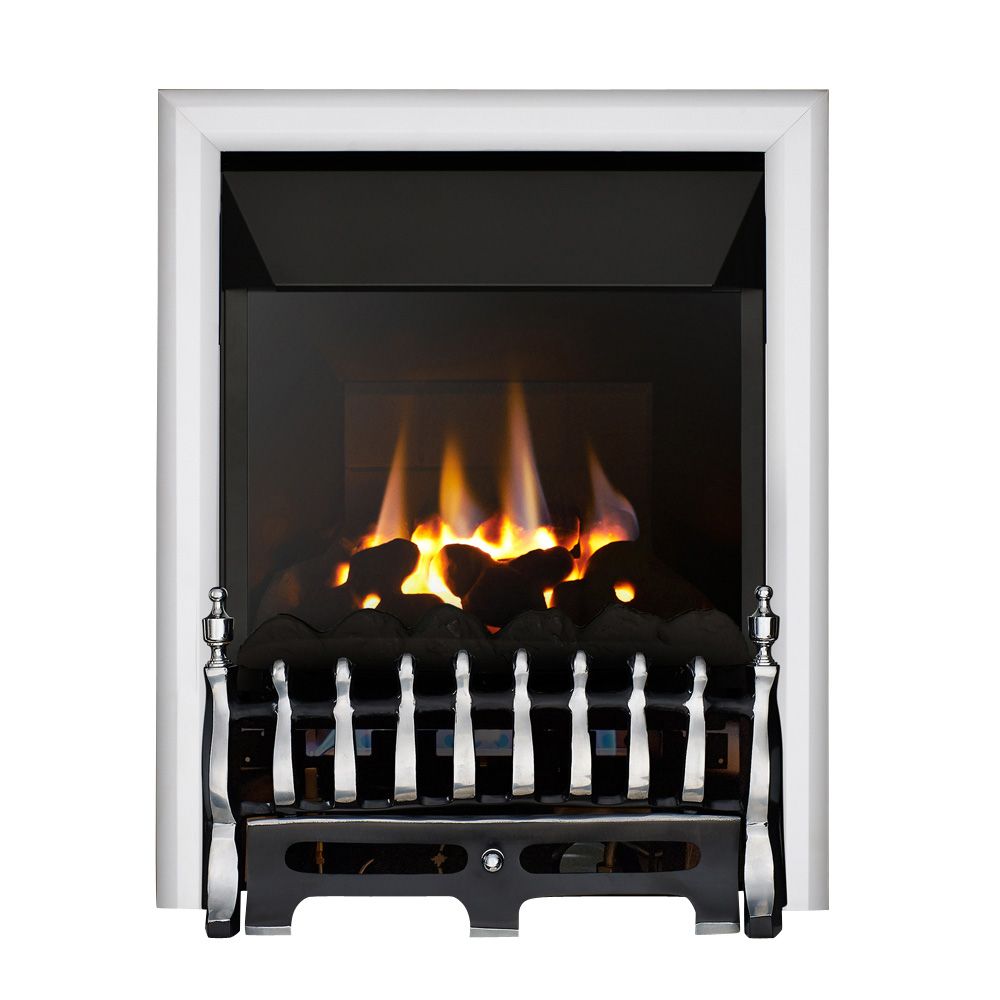 Focal Point Blenheim high efficiency Black Manual control Gas Fire | DIY at  Bu0026Q
