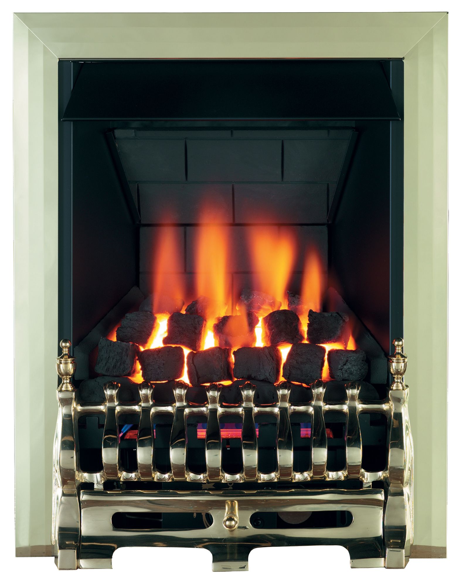 Focal Point Blenheim multi flue Brass effect Manual control Gas Fire | DIY  at Bu0026Q