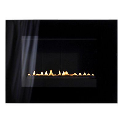 Focal Point Cheshire LPG Black Manual control Gas Fire