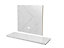 Focal Point Contemporary Marble effect Back panel & hearth (W)1250mm (D)380mm