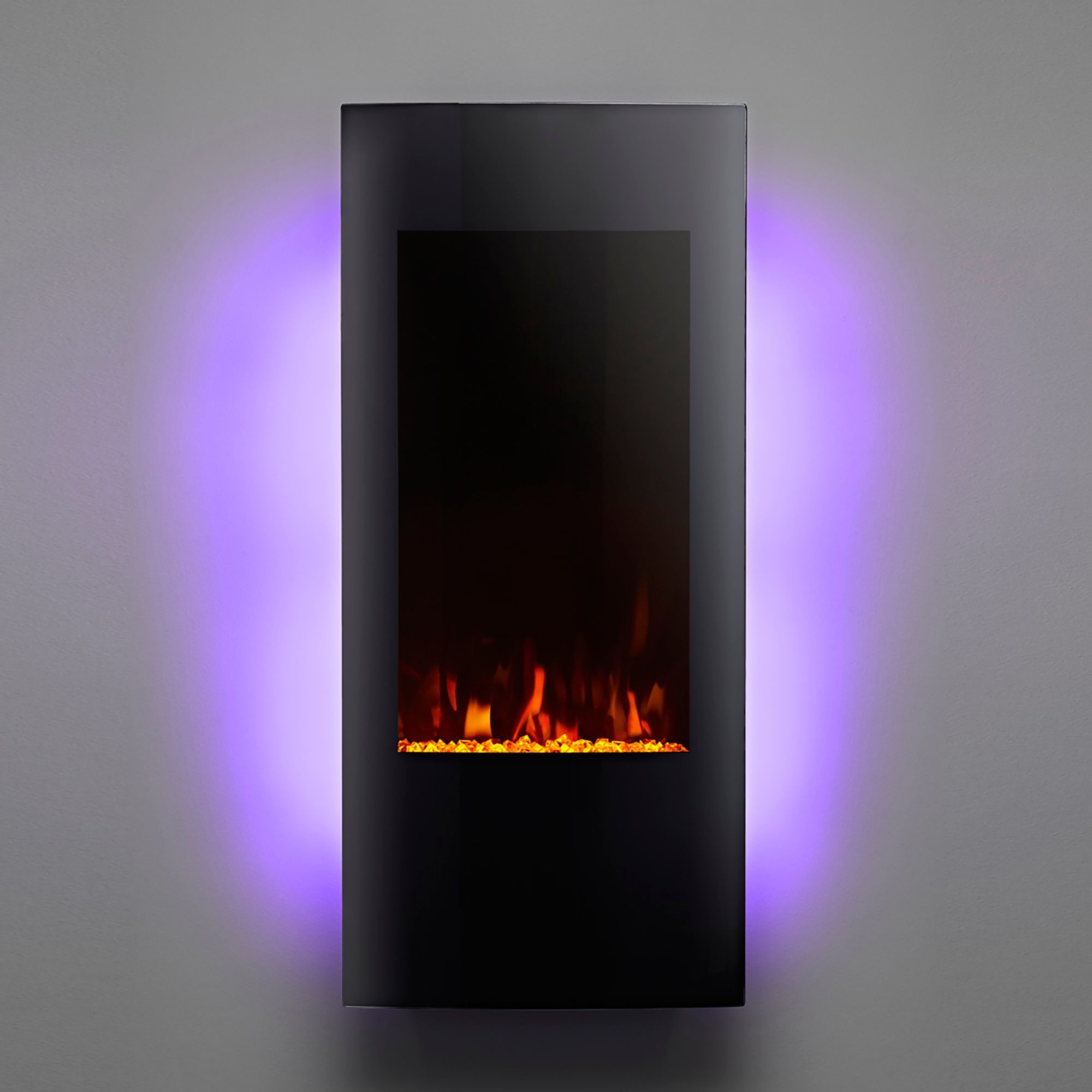 Focal Point Ebony Grand 1.5kW Glass effect Electric Fire