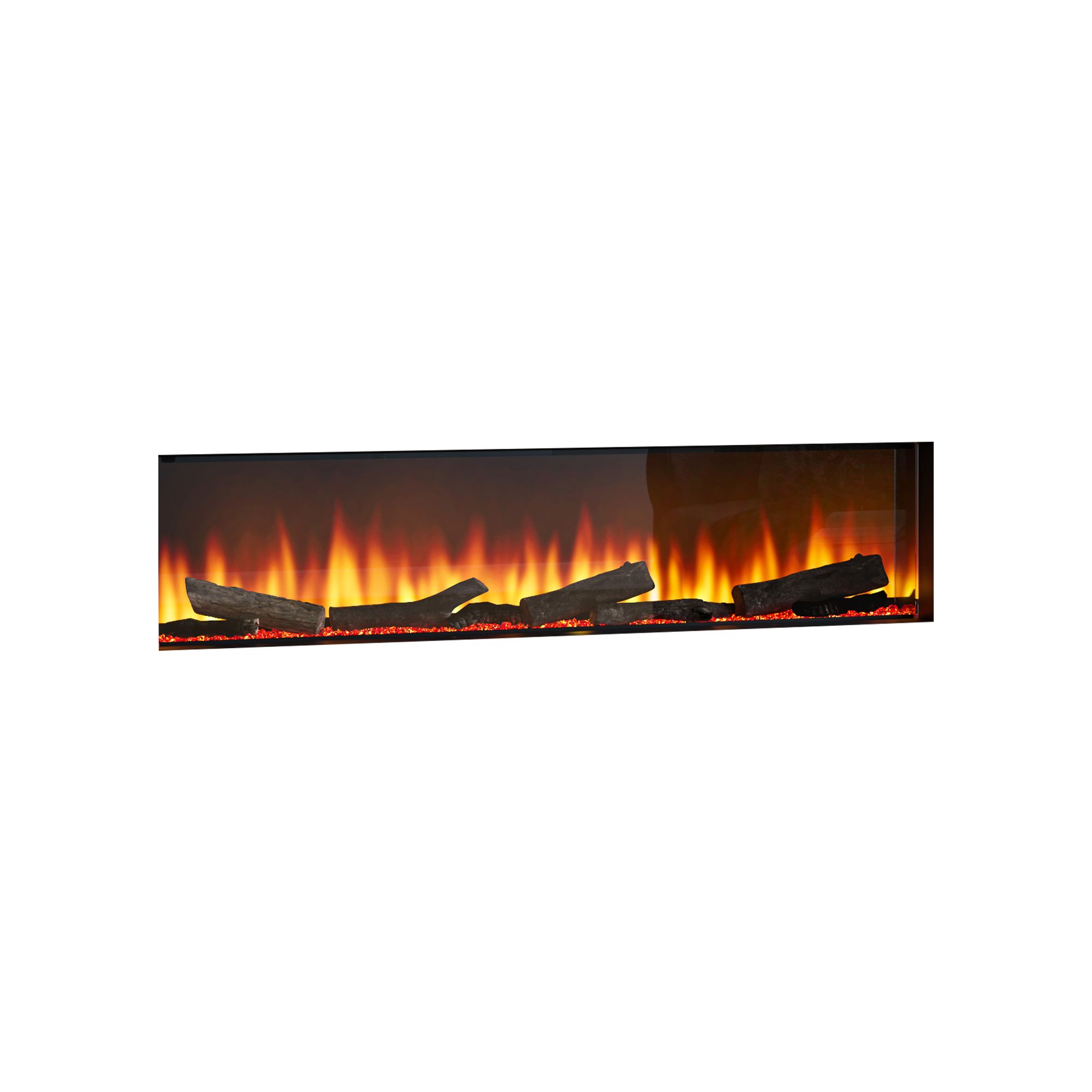 Focal Point Eccentra 2kW Black Electric Fire (H)514mm (W)1266mm (D)220mm