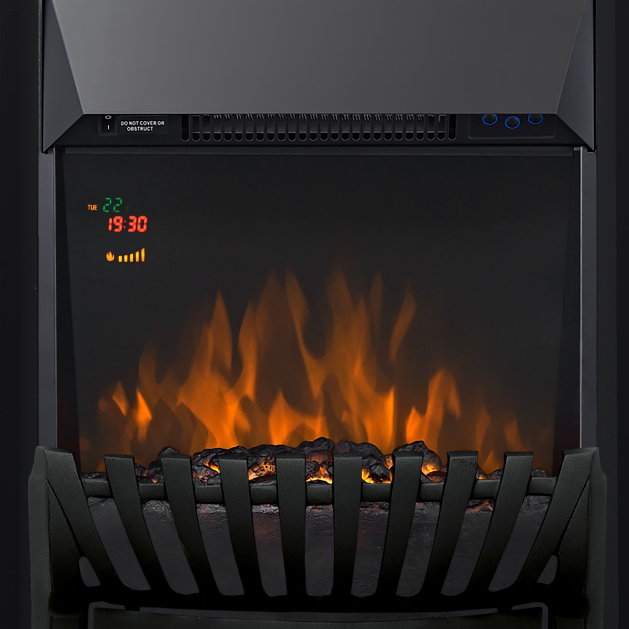 Focal Point Elegance 2kW Black Electric Fire