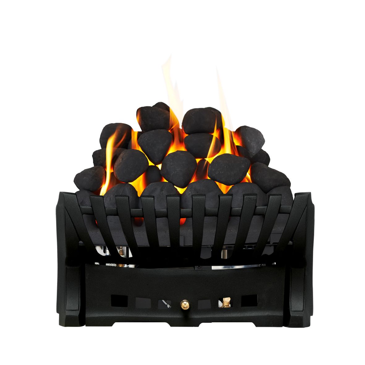 Focal Point Elegance Black Manual control Gas Fire tray