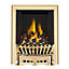Focal Point Elegance Full depth Brass effect Remote controlled Gas Fire