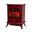 Focal Point ES 2000 Traditional 1.8kW Gloss Burgundy Electric Stove