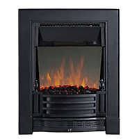 Focal Point Finsbury 2kW Cast iron effect Electric Fire