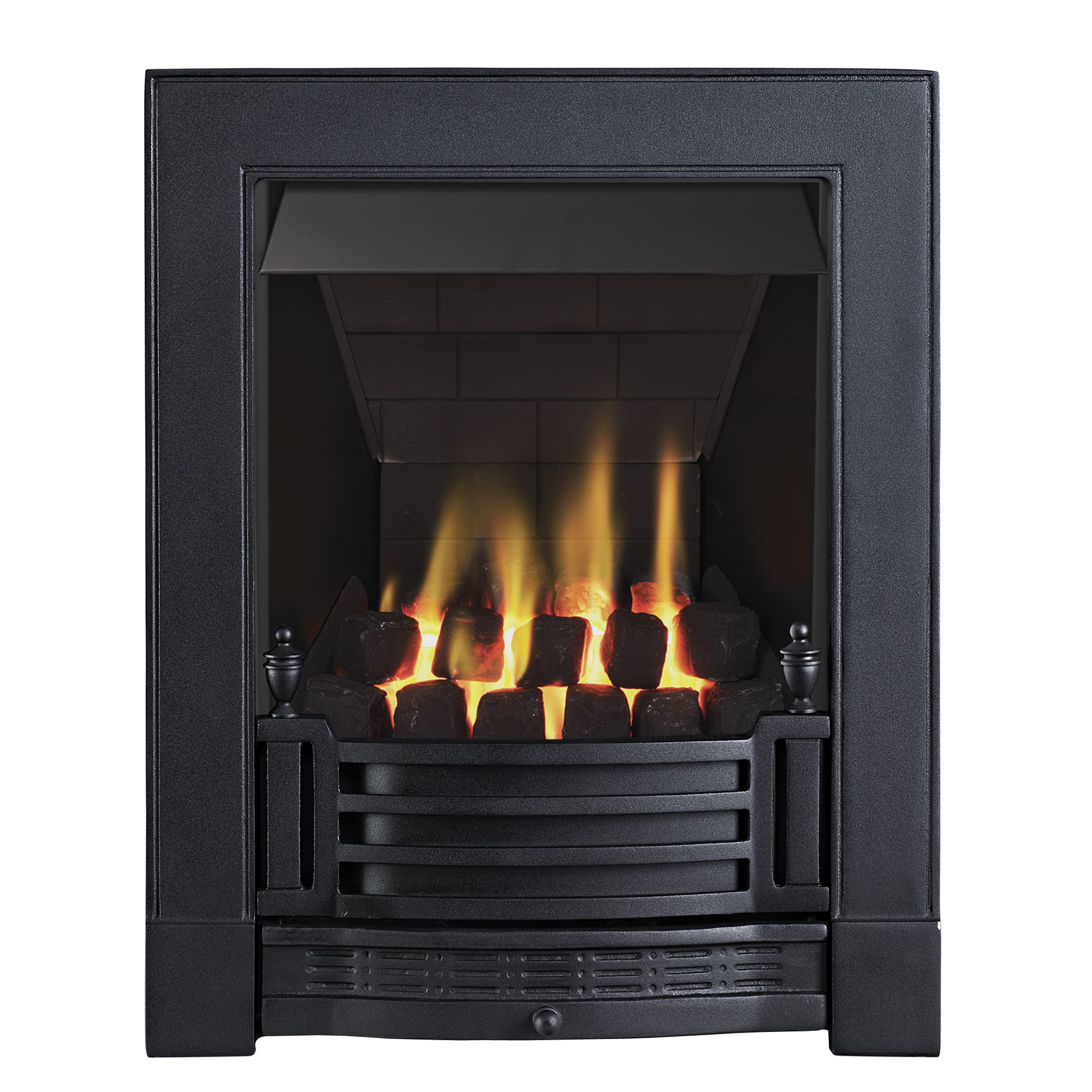 Focal Point Finsbury multi flue Black Manual control Gas Fire | DIY at Bu0026Q