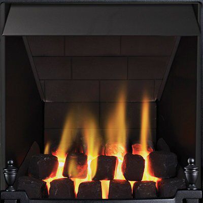 Focal Point Finsbury multi flue Black Manual control Gas Fire