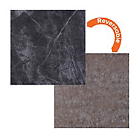 Focal Point Granite & stone Stone effect Laminate Back panel (H)930mm (W)930mm